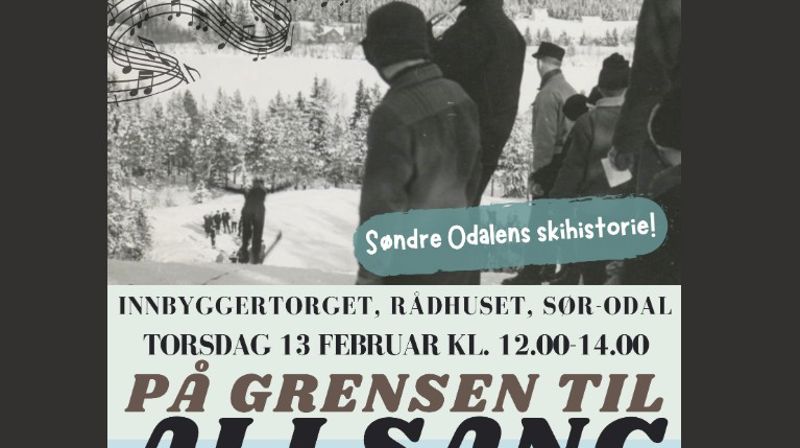 Igjen på grensen til allsang......