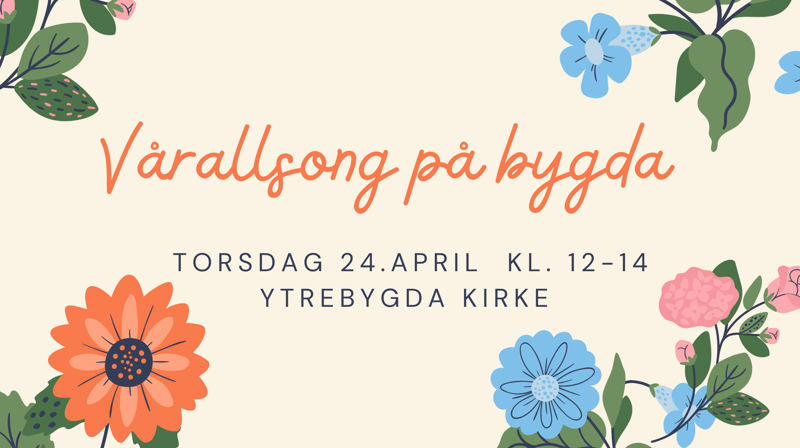 Vårallsong på bygda