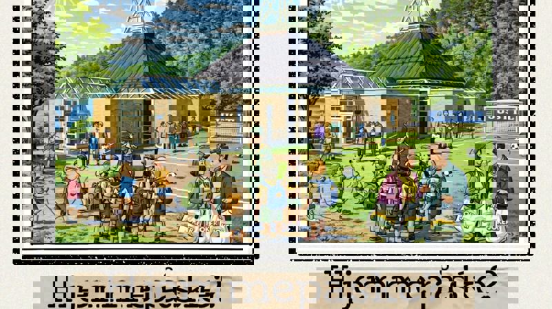 Bli med på påskerebus i Justvik