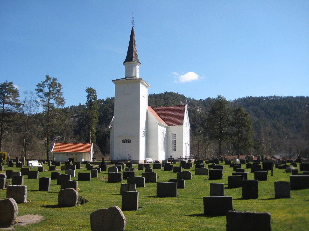 Om Vigmostad kirke