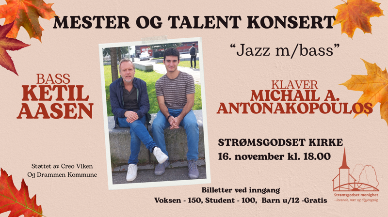 Mester og talentkonsert - "Jazz med bass"