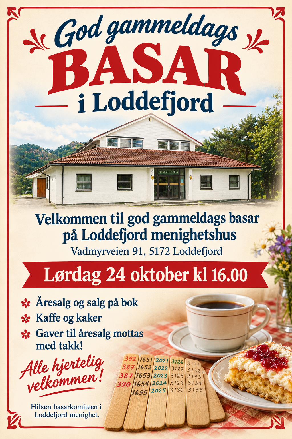 Basar i Loddefjord menighethus
