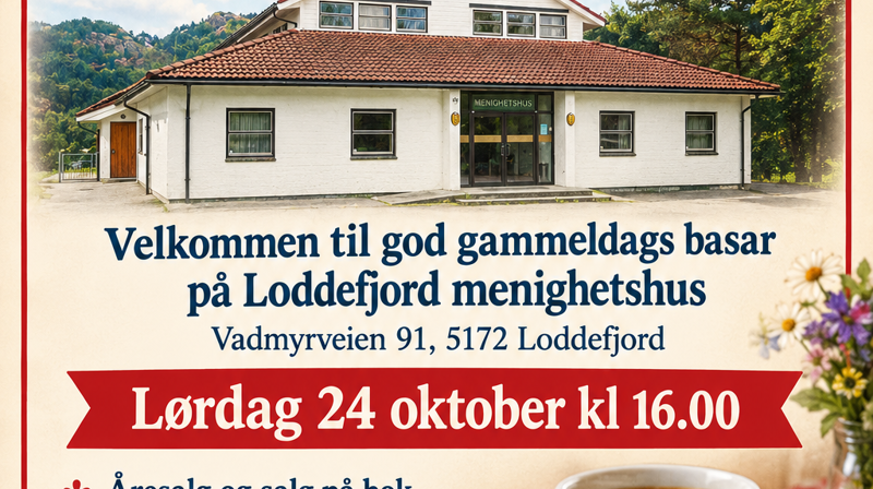 Basar i Loddefjord menighethus