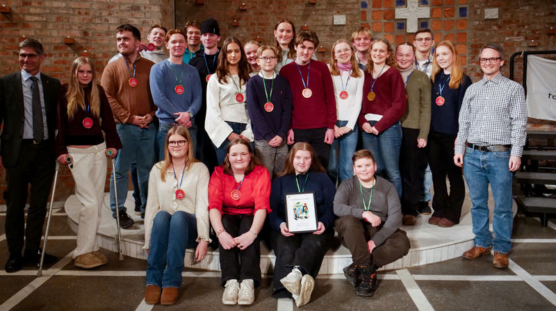 Noen av alle vinnerne!