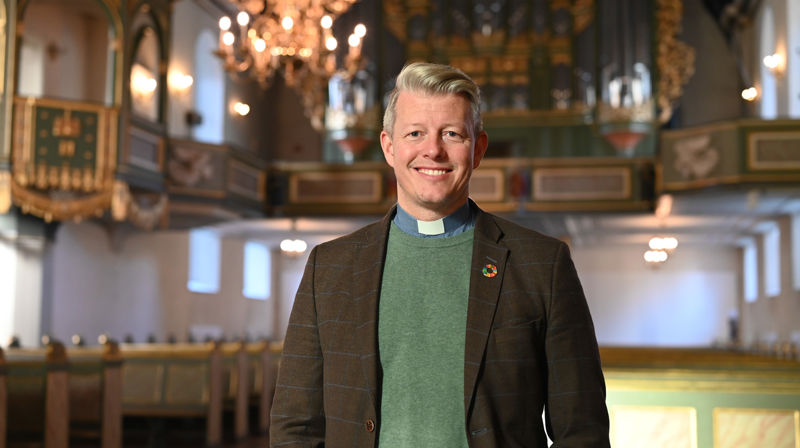 Domprost Pål Kristian Balstad. Foto: Andora Hylland