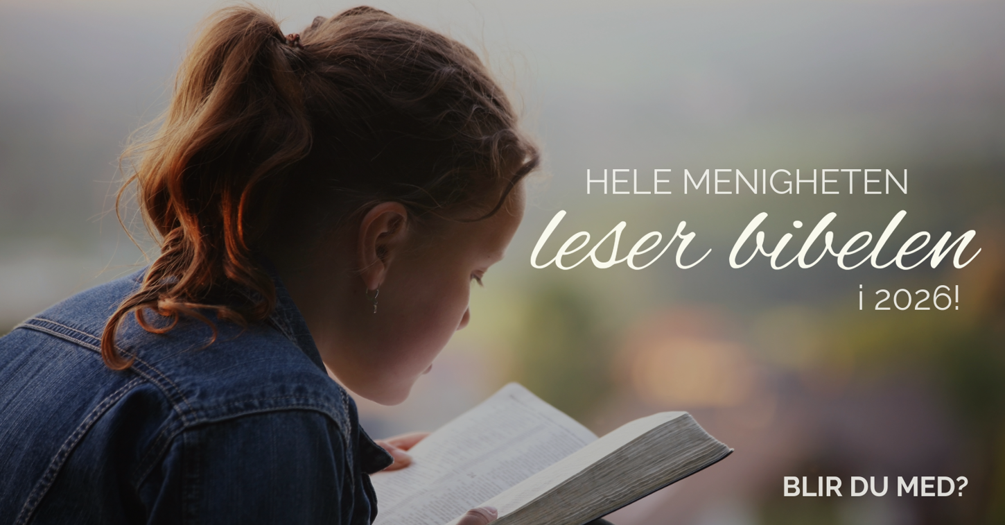 Hele menigheten leser bibelen i 2026!