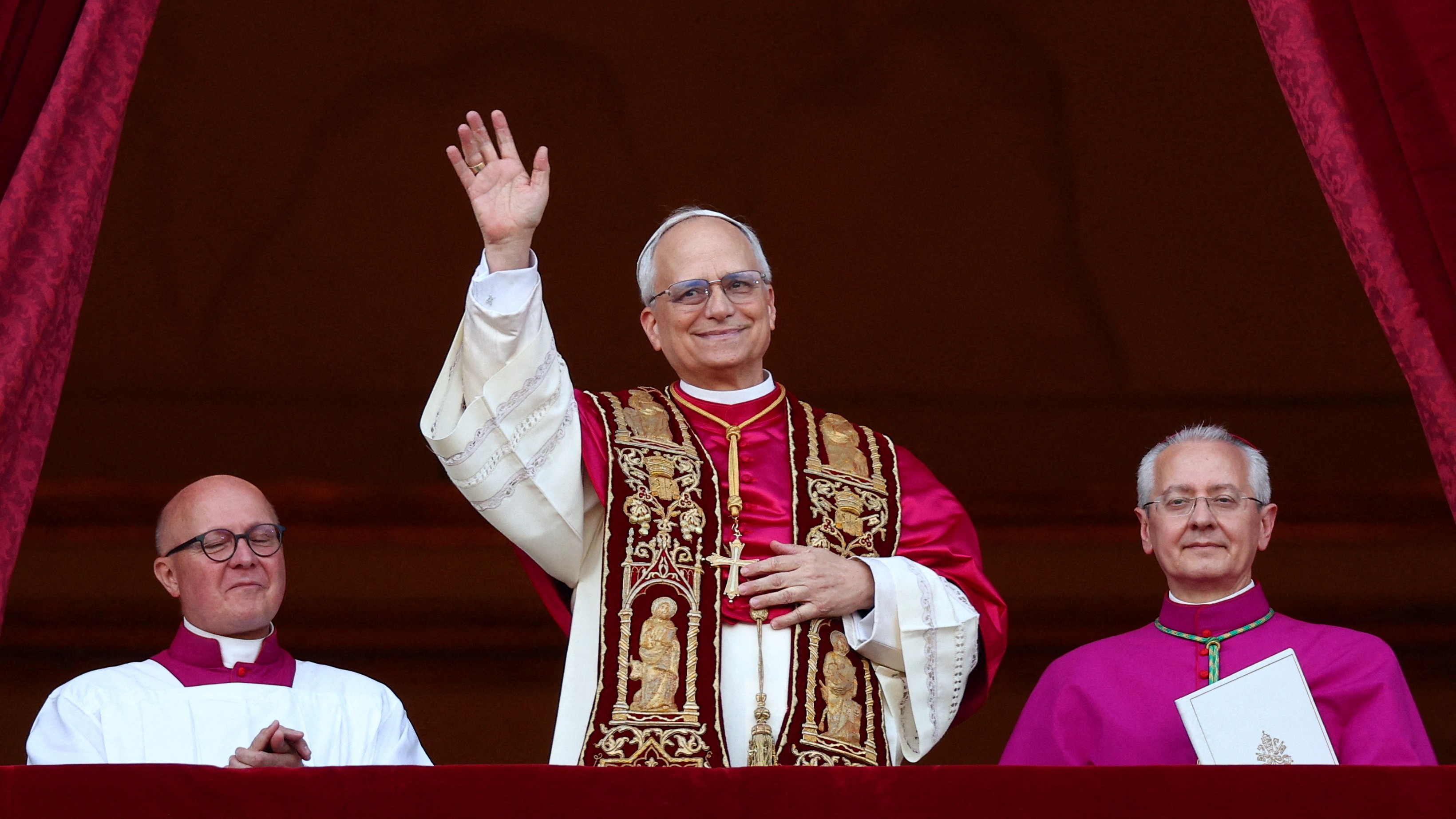 Kardinal Robert Prevost vart 8. mai 2025 valt til ny pave i den katolske kyrkja. Foto: NTB / Reuters, Guglielmo Mangiapane