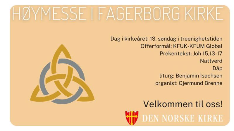 Konfirmantenes samtalegudstjeneste – Velkommen til kirken!