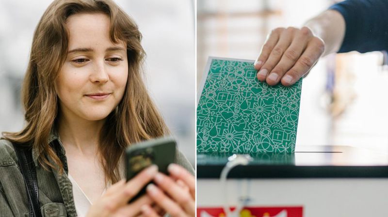 I år er det for første gang mulig å stemme digitalt i kirkevalget, via kirkevalget.no. Foto: Den norske kirke.