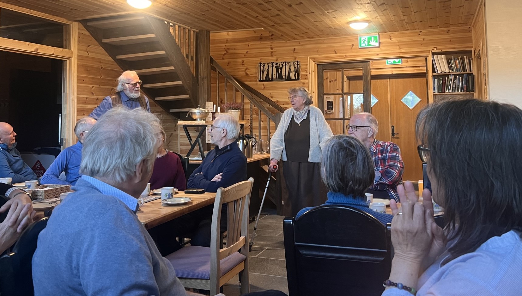 Pilegrimsenteret på Lia gård med vertskapet Ingeborg og Sigurd