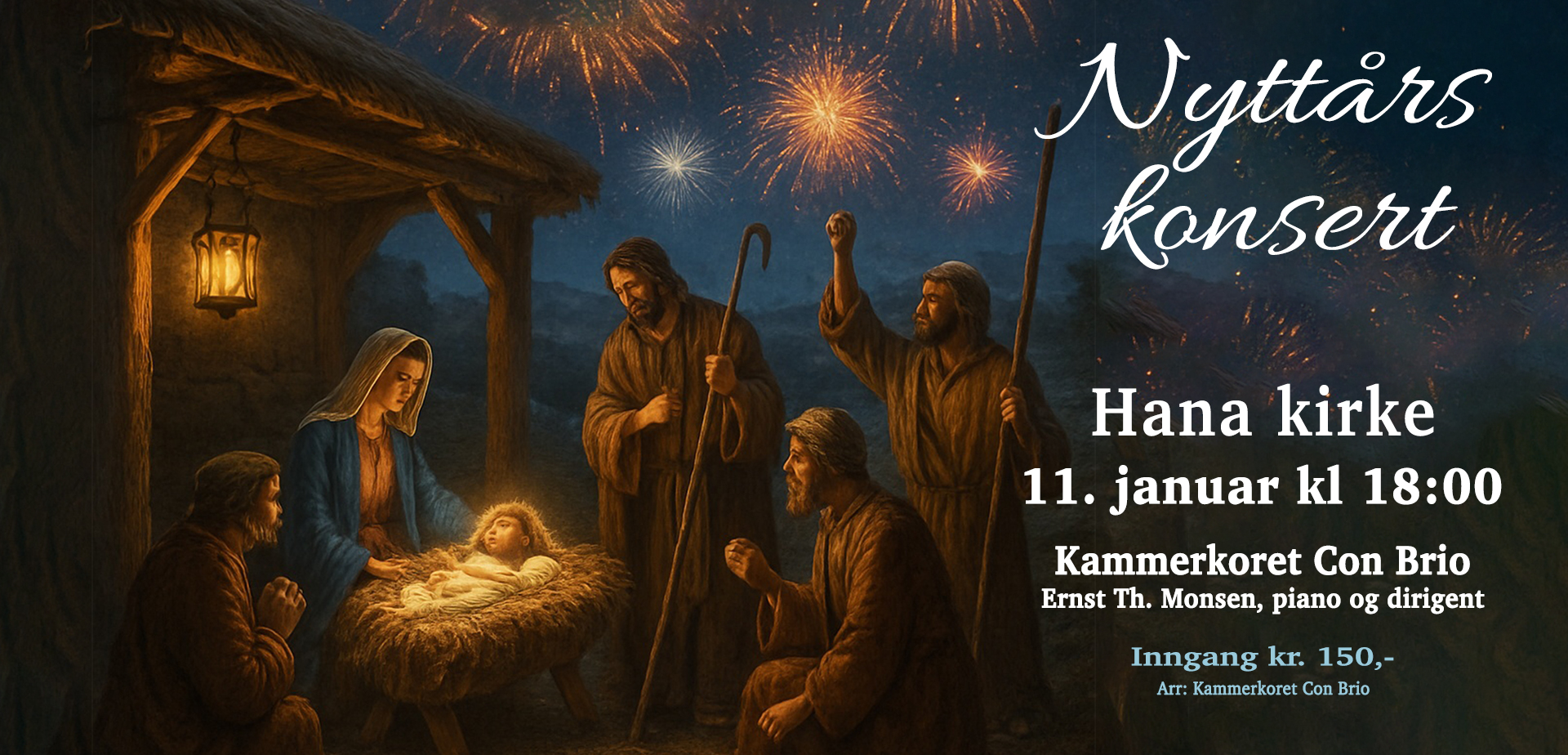 Nyttårskonsert Hana kirke 