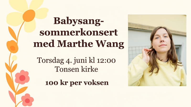 Velkommen til Babysangkonsert!