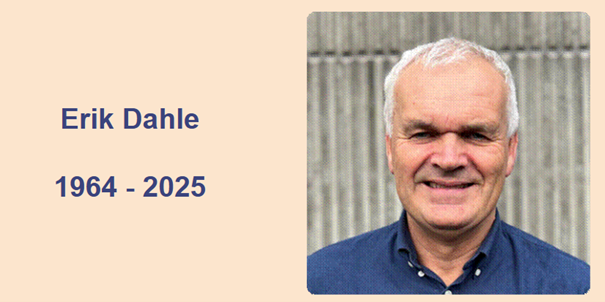Minneord over Erik Dahle