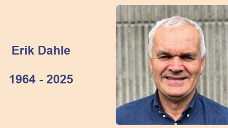 Minneord over Erik Dahle