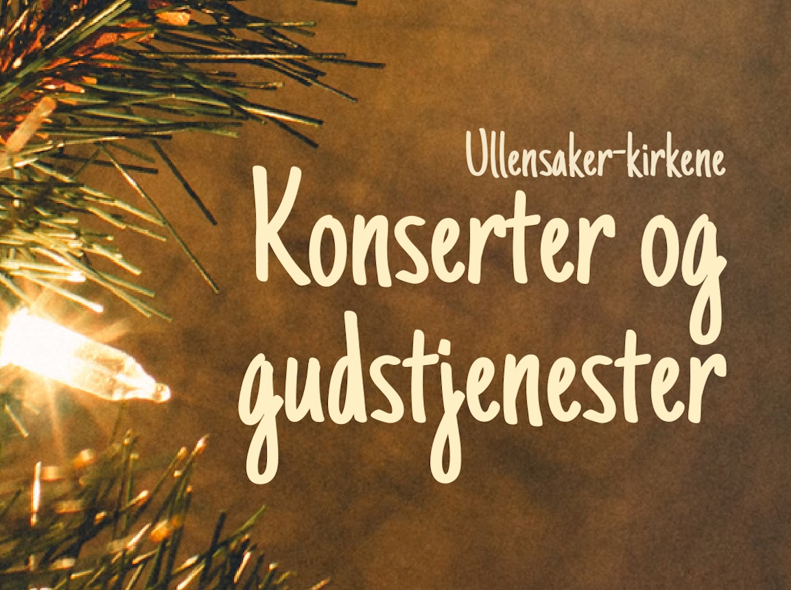 Konserter og gudstjenester i julen 2023