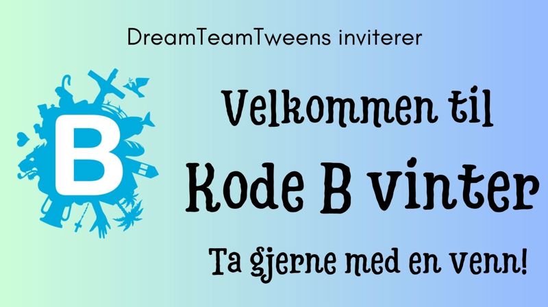 Kode B vinter for 5. - 7. trinn