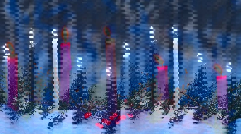 Julen i Voksen kirke