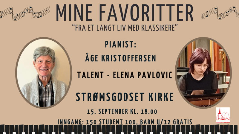 Konsert med pianist Åge Kristoffersen