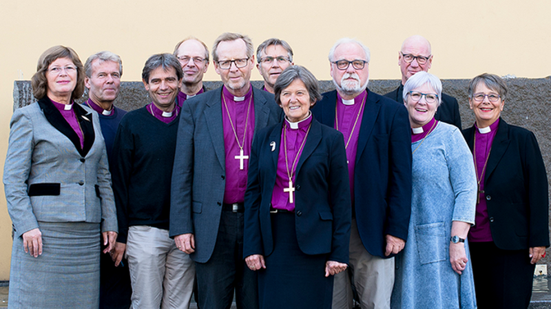 Biskopene i Den norske kirke. Framtidige biskoper kan bli utpekt gjennom valg. (Foto: Evelyn Pecori).