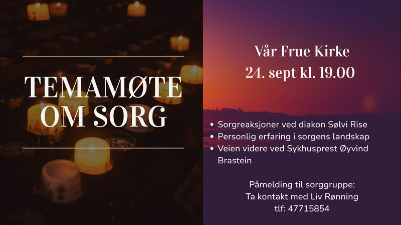 Temamøte om sorg