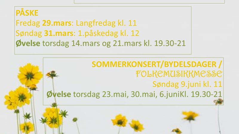 Bli med på korprosjekt i vår!