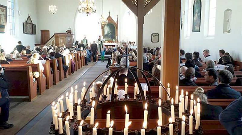 Illustrasjonsfoto: Gudstjeneste i Ullern kirke, Sør-Odal. (www.sor-odal.kirken.no)