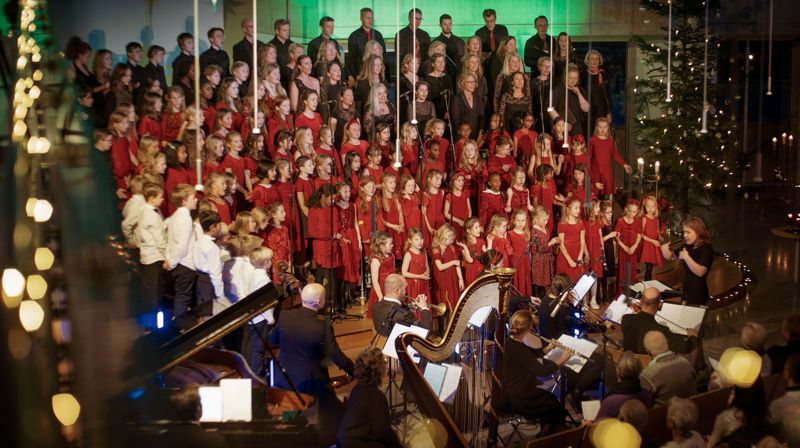 De store julekonsertene