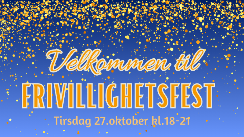 Velkommen til frivillighetsfest