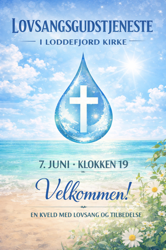 Lovsangsgudstjeneste 7.juni