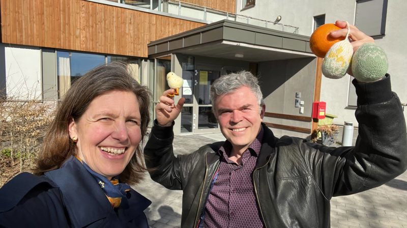 Påskeandakt på Grorudhuset