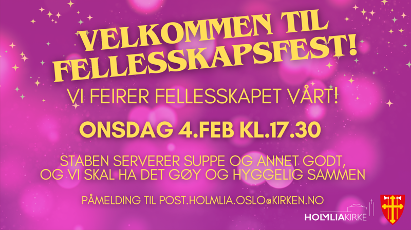 Fellesskapsfest!