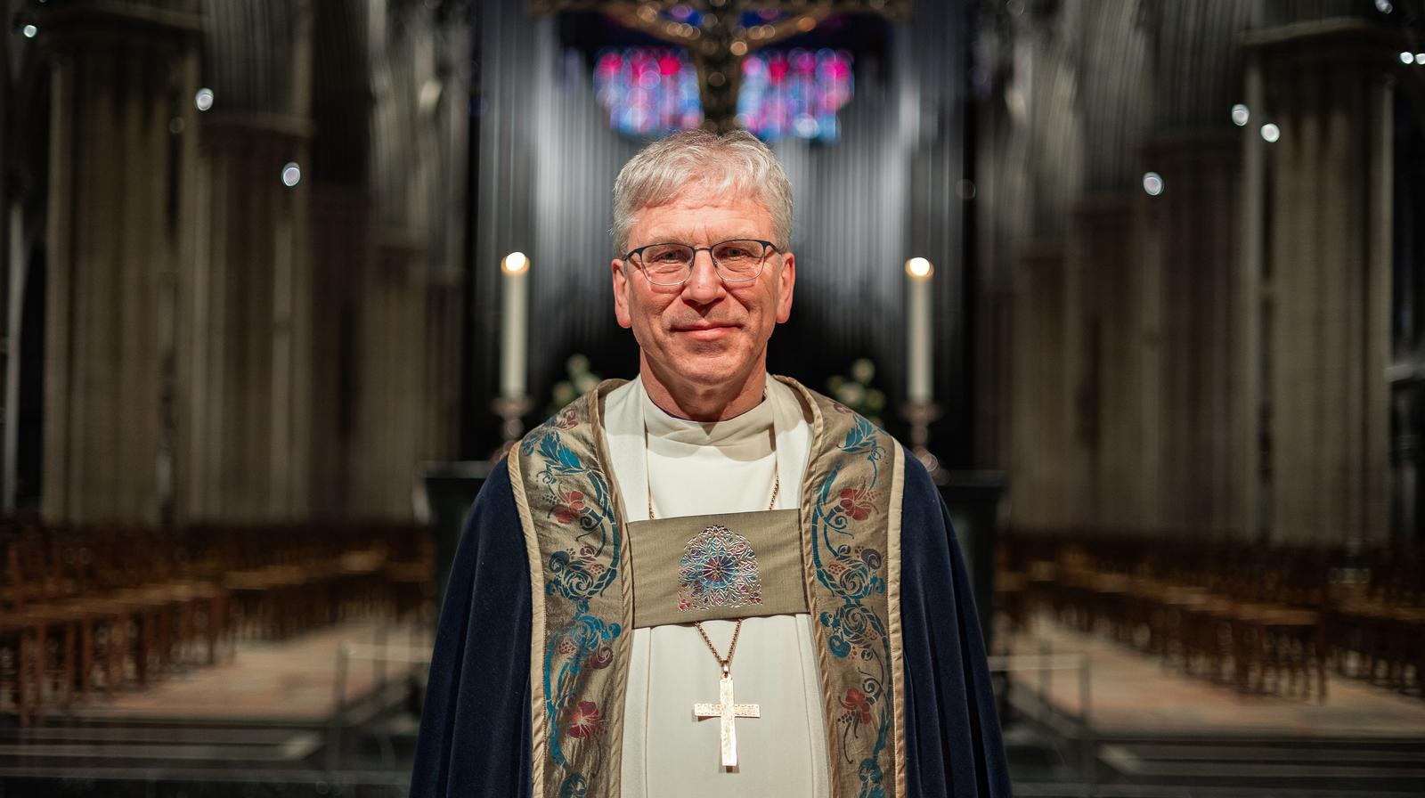 Preses Olav Fykse Tveit i Nidarosdomen (Arkivfoto: Den norske kyrkja)