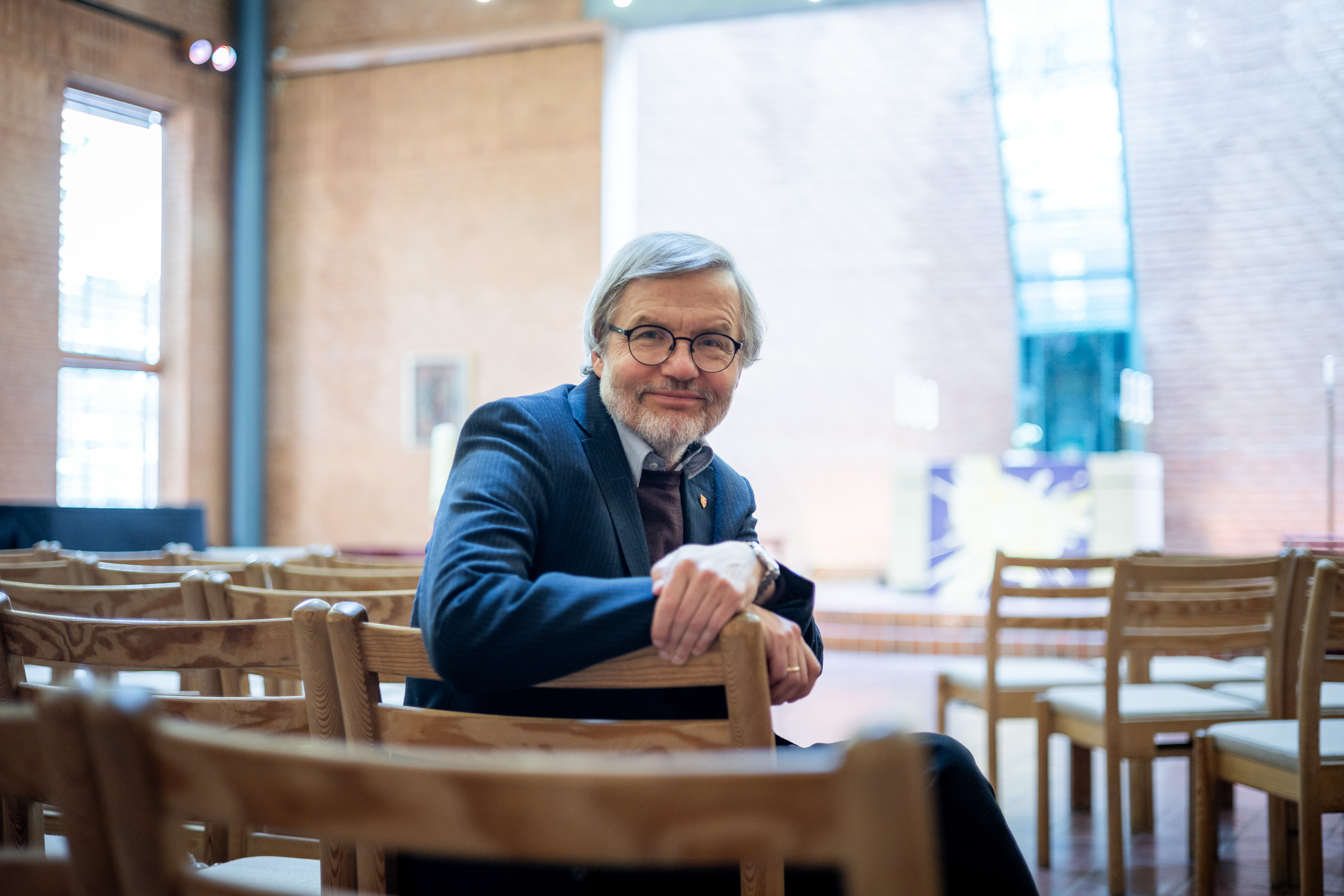 Kirkerådsleder Harald Hegstad. Foto: Hans Jakob Heimvoll/Den norske kirke