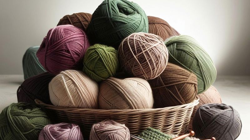 Strikkekafè på Bjugn menighetshus