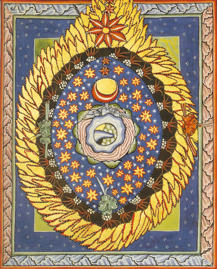 Miman spiller musikk av Hildegard von Bingen