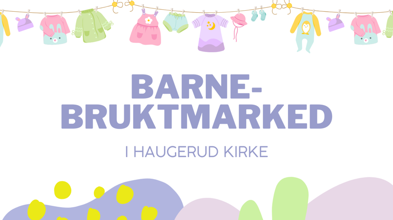 Barnebruktmarked i Haugerud kirke