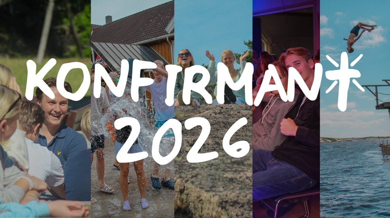 Påmelding til konfirmasjon 2026