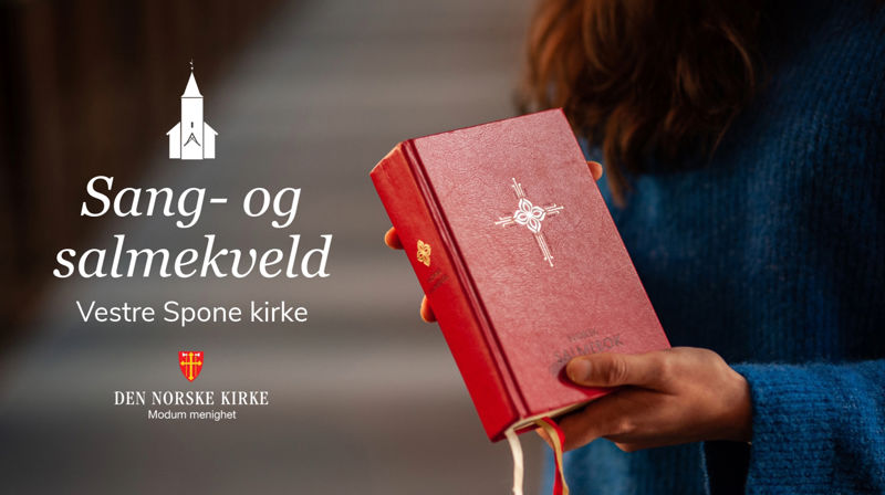 Sang og salmekveld i Vestre Spone kirke!