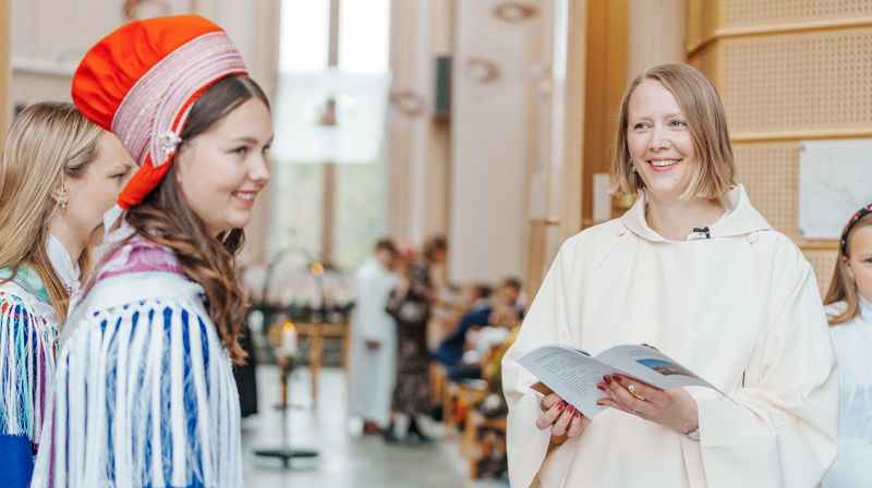 I 2023 skal Den norske kirke ansette en prest eller diakon for samer i det sørlige Norge. Illustrasjonsfoto Ørjan Marakatt Bertelsen / Den norske kirke.