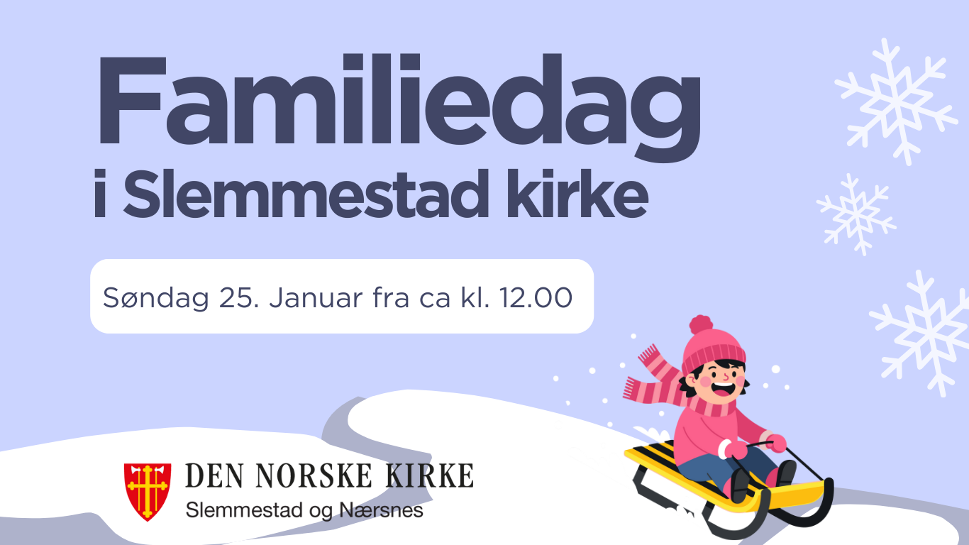 Familiedag i Slemmestad kirke
