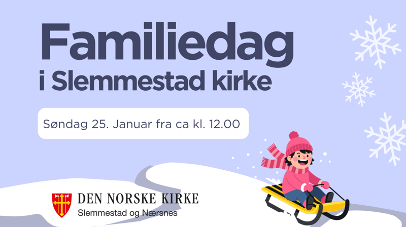 Familiedag i Slemmestad kirke