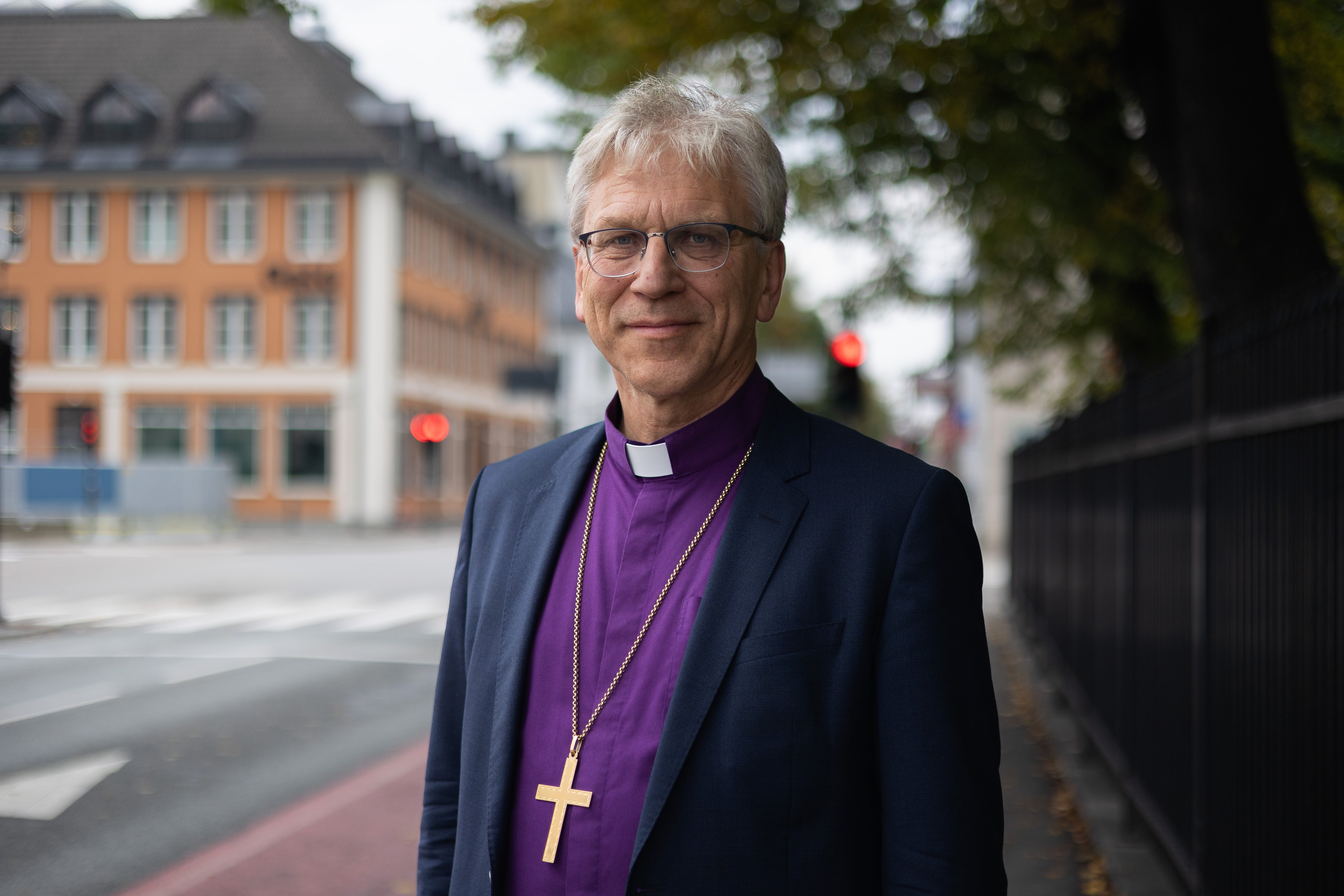 Preses Olav Fykse Tveit. Fotografi.