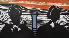 Munch-inspirert tegning av Daniel Stokkan