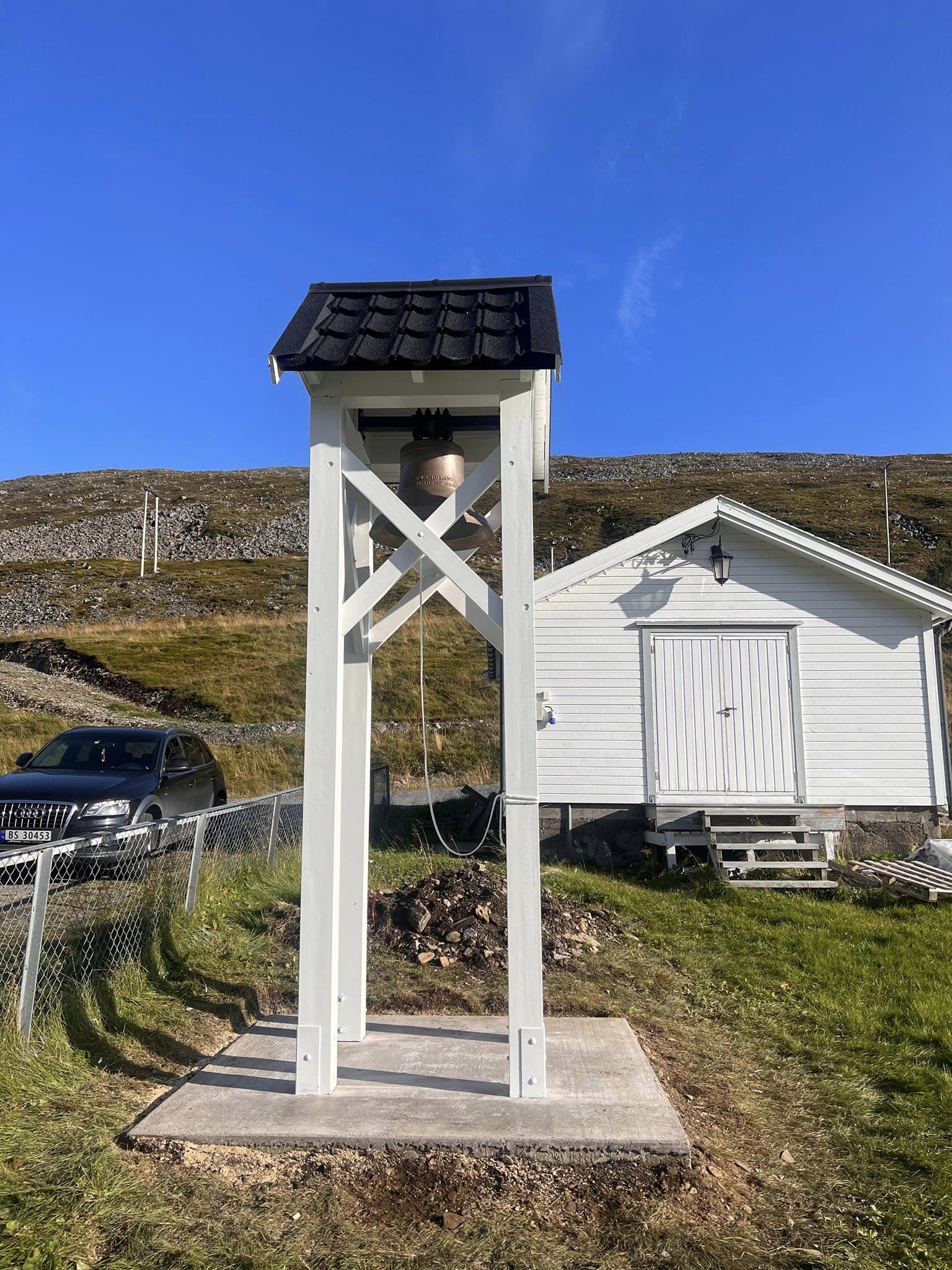 Nytt klokketårn i Nordvågen