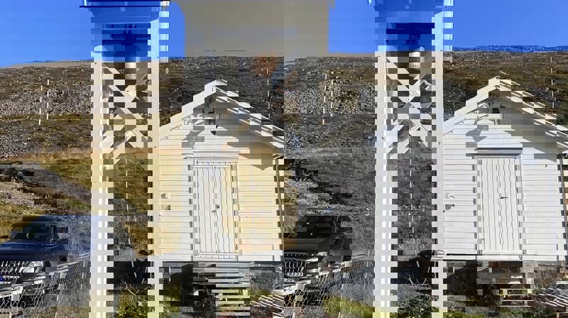 Nytt klokketårn i Nordvågen