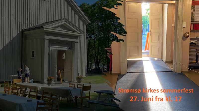Velkommen til sommerfest og konsert 27. juni