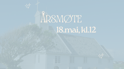 Innkalling til årsmøte i Kvitsøy menighet