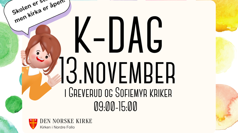 Fredag 13. november er det K-dag!