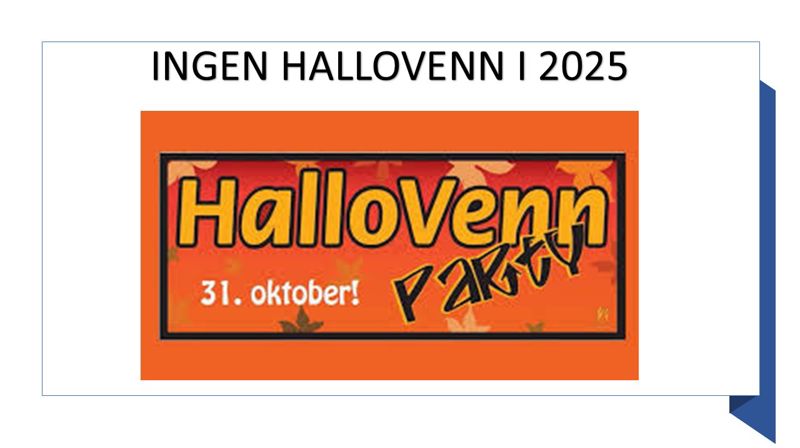 Ikke HalloVenn i år