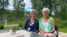 Dorthe O. Pentzen og Eva Galaasen fra besøkstjenesten i Søre Trysil.